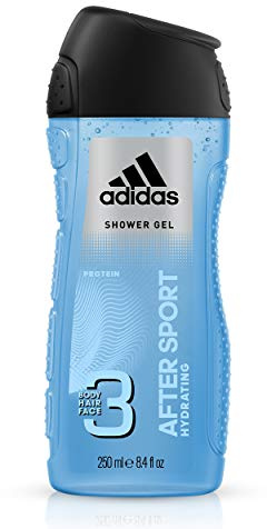 Adidas After Sport 3 in 1 Duschgel für Herren, 250 ml, 2 Stück