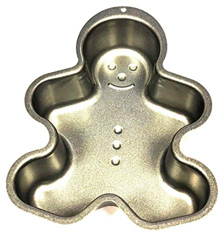 New Gingerbread Man Bake PAN Baking Oven Tray Kitchen Non Stick Mould TIN Base