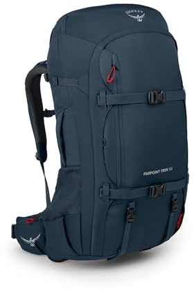 Osprey Farpoint Men's Backpack, 55L, Muted Space Blue, O/S