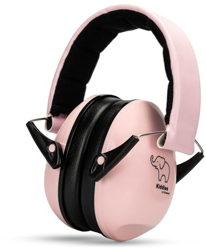 Schallwerk Hörselskydd Kiddies (Cherry Pink) | Hörselskydd för barn – högkvalitativa bullerskydd hörlurar mini – öronmuffar perfekt för vardag och evenemang