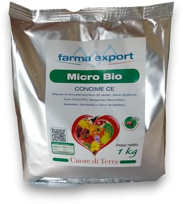 MIcro Bio x 1 kg, Microéléments d'engrais Bore, Cuivre, Fer, Manganèse, Molybdène, Zinc