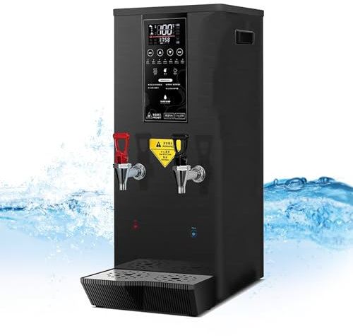 Dispensador Automático De Agua Caliente Con Filtro, Hervidor De Agua Comercial De 50 L/hora, Dispensador De Agua Eléctrico De Encimera Con Calentamiento Por Pasos, Control Automático De Temperatura(Bl