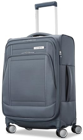 Samsonite Uplift Softside Luggage with Spinner Wheels, Elemental Blue, Carry-On 20-Inch, Uplift Softside Luggage with Spinner Wheels