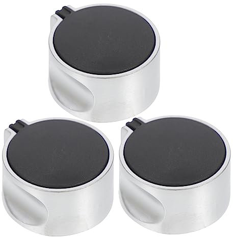 Uonlytech 3stücke Ersatzknöpfe Für Gasherd-steuerung Aus Passend Für Gasherdbedienung Ersatzknöpfe Für Herd