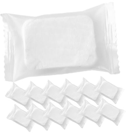 NULYLU 1packung Komprimierte Gesichtswattepads Vlies Make-up Entferner Für Sanfte Gesichtsreinigung Pro Packung Für Tägliche Anwendung Und Reisen Hypoallergen Und Fusselfrei
