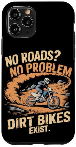 Pas de routes ? Pas de problème. Les motos tout-terrain existent Coque pour iPhone 11 Pro