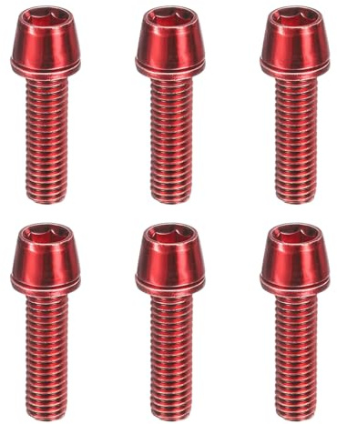 sourcing map Bike Disc Brake Caliper Bolt Hex Bicycle MTB Disc Brake Caliper Adapter Screws Bolt for Road Mountain Bike BMX