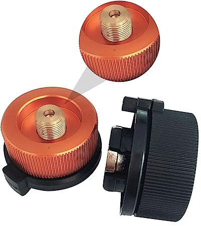 Milisten Camping Stove Gas Canisters Compatible Gas Bottle Adapter Stove Connector Head for Camping