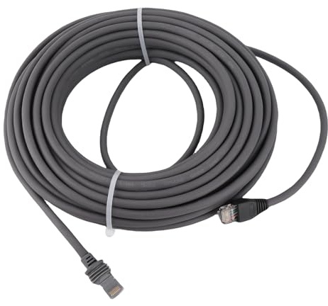 Culnflun Câble Ethernet pour mini-rallonge Ethernet portable haute vitesse, résistant aux intempéries, réception de signal puisnt pour une utilition en intérieur et en extérieu (49 pieds / 15m)