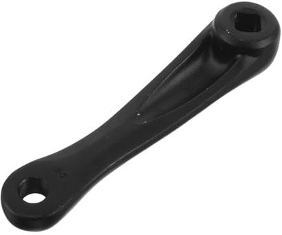 TOYANDONA Brazo Manivela Bicicleta Agujero Cuadrado Aleación Aluminio Compatible con Bicicletas Montaña Carretera Plegables Recambio Resistente y Estable