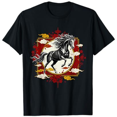 Nouvel an Chinois 2026, année du Cheval T-Shirt