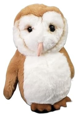 SMJWH Niedliches kleines Eulen-Plüschtier, süße Vogelpuppe, weiches Wildtier-Spielzeug, Geschenk for Geburtstag, Kinderzimmerdekoration