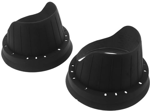 Toyvian Lot de 2 Cache-Haut-parleurs de Porte 6,5 Pouces en Silicone Étanche, Protection Anti-poussière et Anti-humidité pour Haut-parleurs de Voiture, Accessoires Audio Automobile