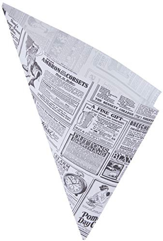 Garcia de Pou CP250J 250 Cornets en Papier 250 GR Journal, Papier, Blanc, 50 x 26.5 x 19.5 cm