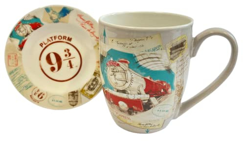 Harry Potter Ensemble tasse et soucoupe Poudlard (355 ml)