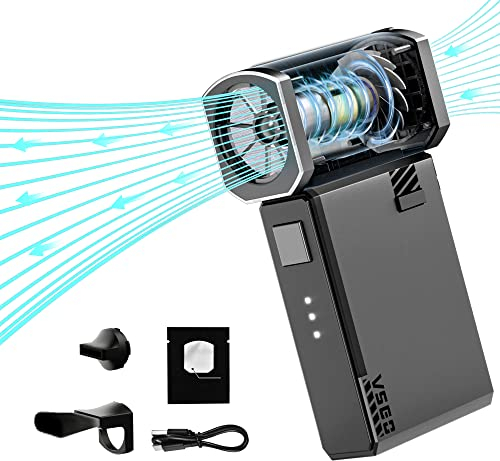 VSGO Elektronisches Luftgebläse Tragbarer wiederaufladbarer elektrischer Luftreiniger 100000 U/min Palm Turbo-Gebläse für Kamera, Objektiv, Tastatur, Laptop, Drohnenreinigung