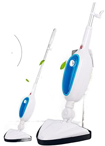 Pulitore per Scopa a Vapore Portatile Sterilizzazione a Temperatura e decontaminazione Macchina per lavapavimenti elettrica per la Pulizia dei Pavimenti (Colore : Rosso)