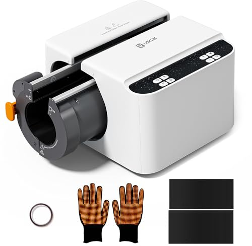 LOKLiK Auto Mug Heat Press (2026 version A200) pour Mugs Tasses Gobelets Bouteilles et Tumbler - Personnalisez avec Film Flex Vinyle - Presse de Transfert - Articles Personnalisés Sublimation - Verre