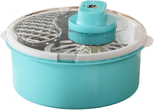Centrifuga Per Insalata E Lavatrice Per Frutta E Verdura, Asciuga Verdure Multifunzionale, Centrifuga Elettrica Per Lattuga Con Base Antiscivolo, Pulitore Per Frutta E Verdura Per La