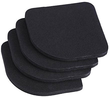 4Pcs Anti-Vibration Pads Universel Pads en caoutchouc pour Lave-linge Réfrigérateur Accessoire gros électroménager