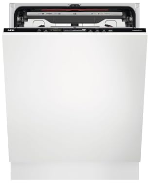 AEG FSK83837P Vollintegrierter-Geschirrspüler / 60cm/ComfortLift - Hebefunktion/D/MaxiFlex Besteckschublade/QuickSelect Display/Beladungserkennung/Startzeitvorwahl/Wasserstopp/extra leise