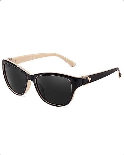 Myiaur Sonnenbrille Polarisiert Damen Trendy Classic Designer Style Brille UV400 Schutz