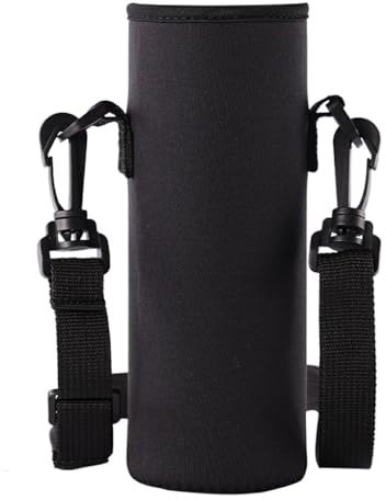 Allayu Sac haute Protection pour bouteilles d'eau, couture fine, support en tissu de pique-nique Portable, couvercle de tasse, ceintures amovibles universelles