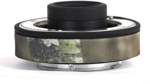 CHASING BIRDS Rivestimento impermeabile mimetico per teleconvertitore CANON EF 1.4X 2.0X copertura protettiva antipioggia (pino mimetico, extender EF 1.4X III)