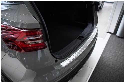 tuning-art Ladekantenschutz passend für Skoda Kodiaq 2 12/2023- | V2A Edelstahl Passgenau Abkantung Rostfrei Spezialklebeband Reinigungstuch Montageanleitung