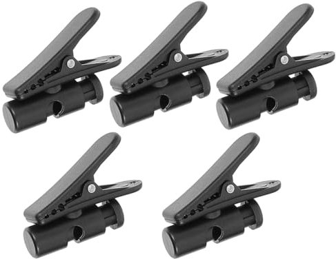 VILLCASE 5piezas Clips para Cables De Auriculares Organizadores De Cables para Auriculares De Micrófono Oficina o Casa