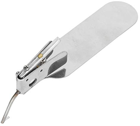 Riuulity Outil D'aiguille de Greffage D'apiculture en Acier Inoxydable pour Transplanter des Larves avec Tournevis-Parfait pour Les Apiculteurs, 4,3x0,8x0,8 Pouces