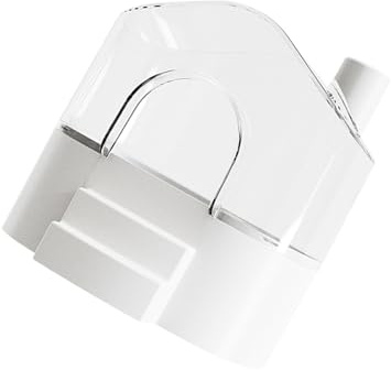 Ranuw Clearly View - Casa de baño de arena de 360 grados para hámster, base a prueba de salpicaduras para explorar, esconderse para dormir, fácil limpieza, mantenimiento, casa de baño de arena para el
