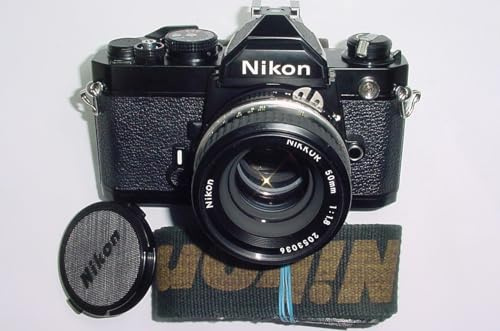 Nikon FM 35mm Film SLR Manual Camera with Nikon 50mm f/1.8 AIs Lens