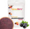 Polvo de grosella negra secado congelado (250 g) sin azúcar añadido, 100% natural, sin gluten, apto para veganos