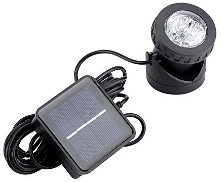 LED Solarleuchten Unterwasserleuchten Solarleuchten Unterwasserlicht Solarleuchten LED Unterwasserlicht Unterwasser Dekoration IP68 Wasserdicht für Unterwasserbeleuchtung Hof Weg