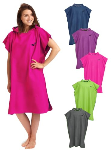 Fit-Flip Asciugamano da Surf, Sport Acquatici, Nuoto, Campeggio, Festival Taglia: L Colore: Rosa