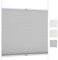 iomangio® Klemm Plissee ohne Bohren Faltrollo mit Klemmträger 95cm x 130cm Grau Klemmrollo Blickdicht Sonnenschutz Jalousie für Fenster Fertigplissee Rollo