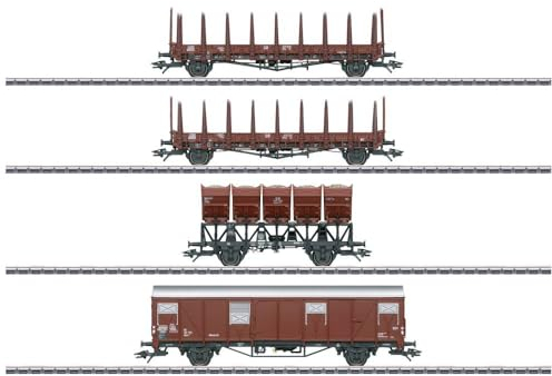 Märklin 46662 H0 4er-Set Güterwagen der DB