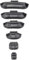 HASKYY Pesos de impacto para llantas de acero, 225 x 5 – 30 g, color negro