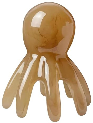 Vriusi Octopus Scalp Massage Tool, Portable Eight-Claw Head Massage Comb, Handheld Scalp Massager for Deep Relaxation, Multifunctional Head Massage Tool, Pocket Portable Massage Comb Hair Care Tool