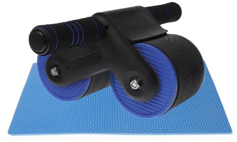 BESPORTBLE Bauchroller Mit Automatischer Rückfederung Ab-wheel Für Muskeltraining Kniematte Für Bauch Rücken Und