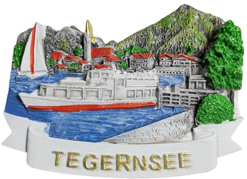 Tegernsee Bayern Deutschland Kühlschrankmagnet Reise Souvenir Kühlschrank 3D Deko Magnetaufkleber Basteln