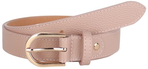 MIRROSI Ledergürtel Damen Herren Gürtel, Made in Italy, 3cm breit