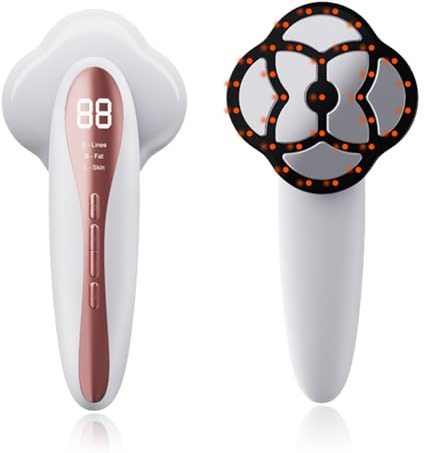 Massagegerät Cellulite, Massage Anti Massagegeräte Handmassagegerät 15 Einstellbare Stufen Anti Cellulite Massagegerät Cellulite Gerät, 3 Arbeitsmodi und Heizung für Taille Arme Taille Gesäß Beine