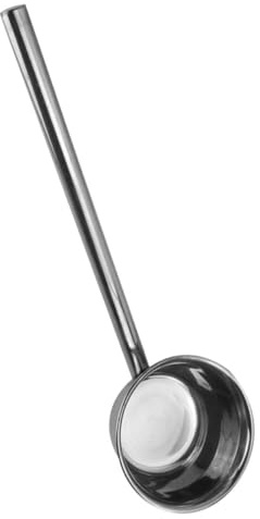 Cabilock Cucharón De Agua De Mango Cucharón De Cocina De Acero Inoxidable Para Jardín Utensilio De Cocina Para Uso Doméstico