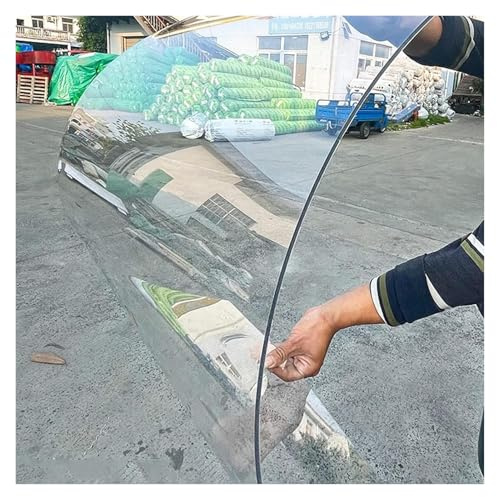 Polycarbonat-Dachabdeckplatte, transparente Acrylplatten für den Außenbereich, Ersatzmarkise, Dach (60 x 800 cm), wetterfest, UV-beständig