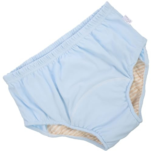 SAFIGLE Pañal Lavable Incontinencia de Personas Mayores Ropa Interior Transpirable Xl 80cc Color Azul Claro Protección Antifuertes Pérdidas para Uso Diario y Cuidado Continuo