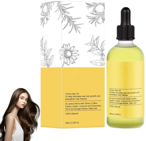 Bella Essence Haaröl, Natürliches Haaröl zum Haarwachstum beschleunigen mit biologischen Rosmarinöl, Rizinusöl, Mandelöl und Arganöl als Haarmaske und Haarkur (1 flasche)