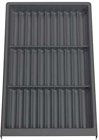 Orga-box especiero SEPARADO Individual gris pizarra veteado (300 x 474 x 51 mm) Cajón a partir de 40 cm de ancho para especieros