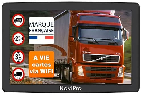 GPS Pesi Pesante 9 Pollici Navipro PND GPS per Camion e Autobus Auto - Europa 48 PAESI - Ventosa Magnetica